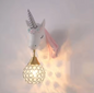 Nordic Kinderkamer Wandlamp – Cartoon Eenhoorn Design, Modern en Sfeervol