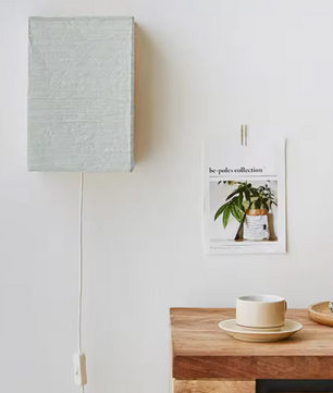 Papieren Wandlamp – Lichtgewicht E14 Sfeerverlichting voor Gang & Slaapkamer
