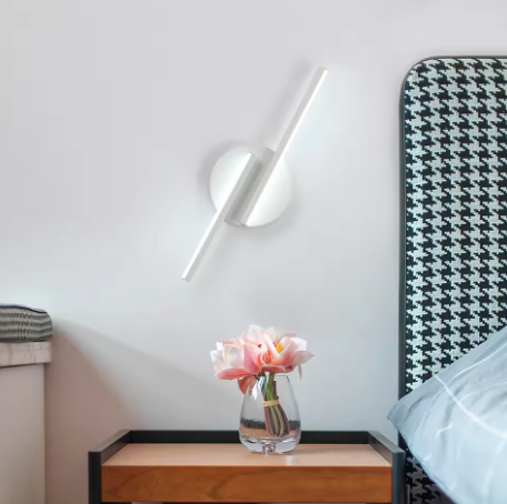 Moderne LED Wandlamp – 16W Aluminium, Koel Wit 6500K, 45 cm