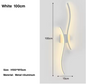Moderne Nordic LED Wandlamp – Zwart, Stijlvol & Sfeervol