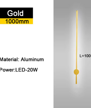 350 ° Rotatie LED Wandlamp voor Woonkamer Moderne Lange Wandlampen Voor Thuis Slaapkamer Trappen Woonkamer Bank Achtergrondverlichting Decoratie Lamp 110-220V