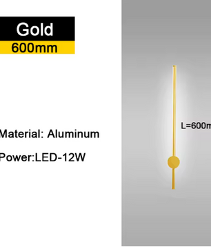 350 ° Rotatie LED Wandlamp voor Woonkamer Moderne Lange Wandlampen Voor Thuis Slaapkamer Trappen Woonkamer Bank Achtergrondverlichting Decoratie Lamp 110-220V