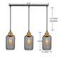 Zwarte Vintage Kooi Hanglamp – Industriële E27 Plafondlamp voor Café, Bar & Woonkamer