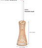 Japanse Bamboe Hanglamp – Handgeweven Rotan Kroonluchter, Natuurlijke Sfeerverlichting voor Woonkamer, Restaurant & Café