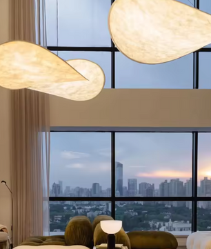 Nordic Vertigo Hanglamp – Moderne LED Kroonluchter voor Woonkamer & Slaapkamer