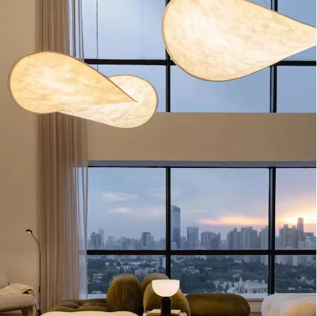 Nordic Vertigo Hanglamp – Moderne LED Kroonluchter voor Woonkamer & Slaapkamer
