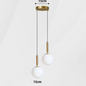 Moderne Glazen Bol Hanglamp – LED Armatuur met Aluminium & Glas, Stijlvol en Sfeervol