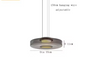 Luxe LED Glazen Hanglamp – Verstelbare Kroonluchter voor Woonkamer, Eetkamer & Keuken