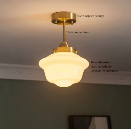 Japanse Glas Hanglamp – Minimalistisch LED Design, Scandinavisch en Sfeervol