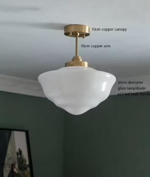 Japanse Glas Hanglamp – Minimalistisch LED Design, Scandinavisch en Sfeervol