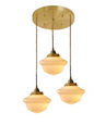 Japanse Glas Hanglamp – Minimalistisch LED Design, Scandinavisch en Sfeervol