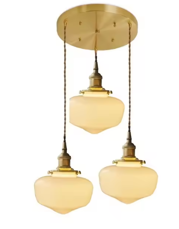 Japanse Glas Hanglamp – Minimalistisch LED Design, Scandinavisch en Sfeervol