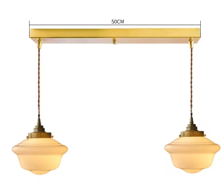 Japanse Glas Hanglamp – Minimalistisch LED Design, Scandinavisch en Sfeervol