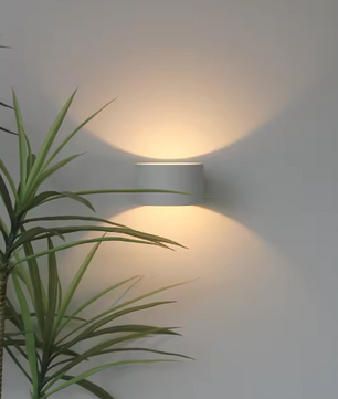 Ronde LED Wandlamp 6W – Moderne Aluminium Sfeerverlichting voor Woon- & Slaapkamer