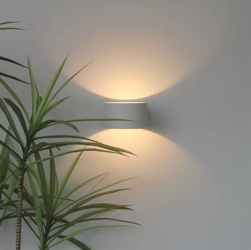 Ronde LED Wandlamp 6W – Moderne Aluminium Sfeerverlichting voor Woon- & Slaapkamer