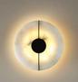 Moderne Marmeren Wandlamp – Ronde LED Sfeerverlichting voor Woon- & Slaapkamer