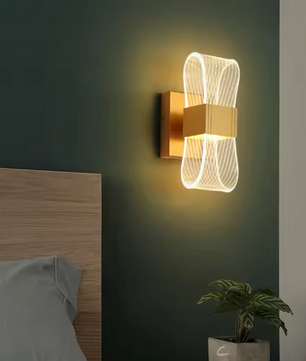 Nordic Luxe LED Wandlamp – Modern Aluminium Bed- & Sfeerverlichting