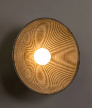 Creatieve Retro Ronde Wandlamp – Decoratieve LED Verlichting voor Restaurant & Slaapkamer