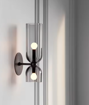 Scandinavische Glazen Wandlamp – Minimalistisch & Creatief Design