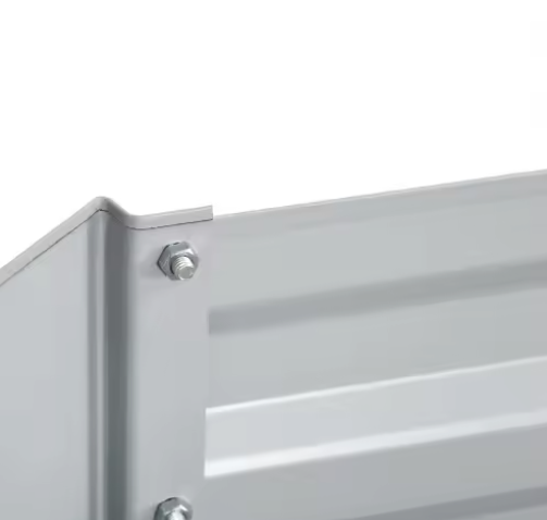 Verhoogd Stalen Tuinbed – 180 × 90 × 60 cm, Ruime Plantenbak voor Buiten en Binnen