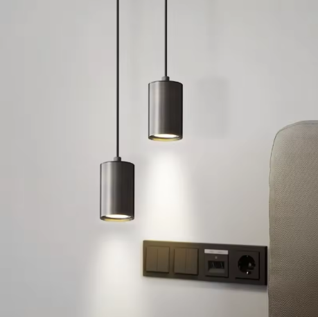 Nordic Minimalistische LED Hanglamp – Moderne IJzeren Plafondlamp voor Woonkamer & Slaapkamer