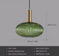 Glazen LED Hanglamp – Retro Luxe Design voor Keuken & Woonkamer