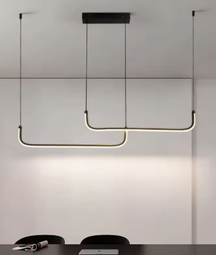Moderne LED Kroonluchter – Aluminium Hanglamp voor Woonkamer, Eetkamer & Slaapkamer