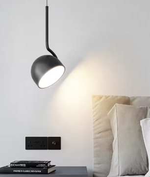 Moderne LED Hanglamp – Zwart/Wit Design voor Woonkamer, Eetkamer & Loft