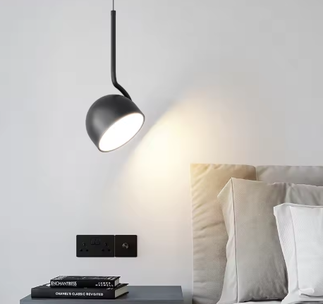 Moderne LED Hanglamp – Zwart/Wit Design voor Woonkamer, Eetkamer & Loft