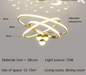 Moderne LED Kroonluchter – Luxe Cirkel Hanglamp voor Woonkamer & Eettafel