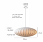 Nordic Wabi Sabi Satijnen Hanglamp – Luxe Zijden Design Hanglamp met E27 Fitting – Moderne Sfeerverlichting voor Woonkamer, Eetkamer & Slaapkamer