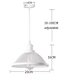Vintage Retro Zwarte Hanglamp – Industriële Net-Cage Stijl, E27 LED Armatuur