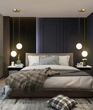Moderne LED Hanglamp – Scandinavisch Ontwerp met Glazen Bol