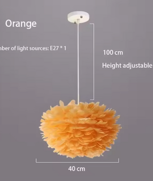 Veren Kroonluchter – Moderne Scandinavische Hanglamp met E27 LED