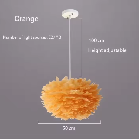 Veren Kroonluchter – Moderne Scandinavische Hanglamp met E27 LED