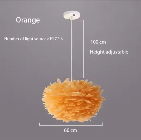Veren Kroonluchter – Moderne Scandinavische Hanglamp met E27 LED