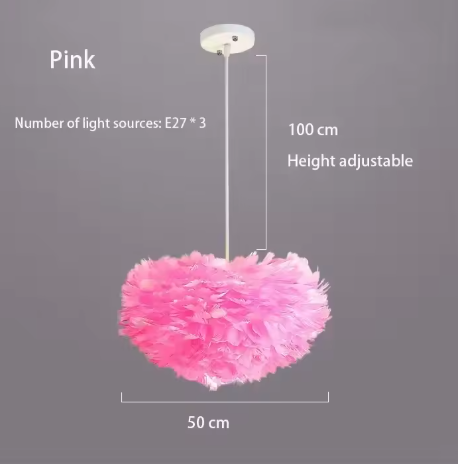 Veren Kroonluchter – Moderne Scandinavische Hanglamp met E27 LED