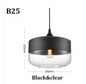 Moderne Nordic LED Hanglamp – Glas & Metaal, Zwart/Wit Design