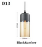 Moderne Nordic LED Hanglamp – Glas & Metaal, Zwart/Wit Design
