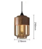 Moderne Nordic LED Hanglamp – Glas & Metaal, Zwart/Wit Design