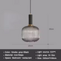 Nordic Glazen Hanglamp – Cognac, Groen, Wit & Rookgrijs, Modern Design