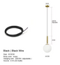 Moderne Kroonluchter – Glazen Bol LED Hanglamp voor Woonkamer, Eetkamer & Slaapkamer