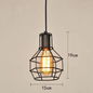 Industriële Retro Hanglamp – Vintage IJzeren Plafondlamp voor Keuken, Eetkamer & Bar