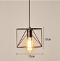 Industriële Retro Hanglamp – Vintage IJzeren Plafondlamp voor Keuken, Eetkamer & Bar