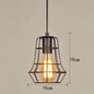 Industriële Retro Hanglamp – Vintage IJzeren Plafondlamp voor Keuken, Eetkamer & Bar