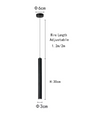 Scandinavische LED Hanglamp – Minimalistisch Design met Cilinderlamp