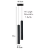 Scandinavische LED Hanglamp – Minimalistisch Design met Cilinderlamp
