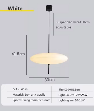 Nordic LED Hanglamp – Vliegende Schotel Ontwerp