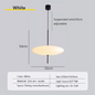 Nordic LED Hanglamp – Vliegende Schotel Ontwerp