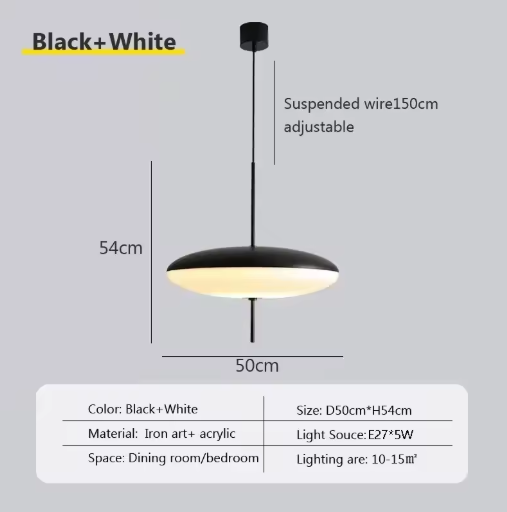 Nordic LED Hanglamp – Vliegende Schotel Ontwerp